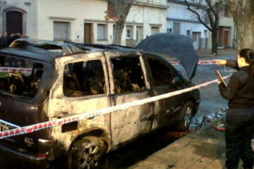 Santa Fe: incendiaron el auto del intendente