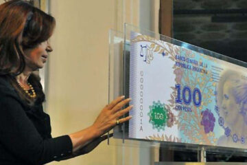 Sancionarán a los comercios que rechacen los billetes de Eva