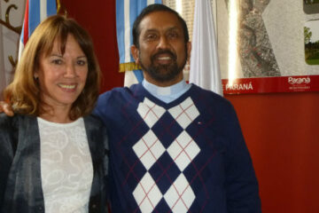 Vino el Padre Ignacio y visitó a Osuna