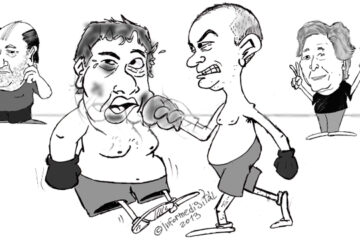 Dos concejales de Paraná se agarraron a trompadas