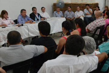 Provincia, municipio y vecinales acordaron obras para la zona sur de Paraná