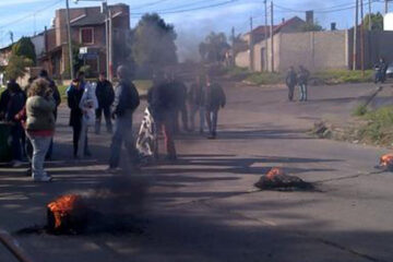 ATE comenzó su plan de lucha con un piquete