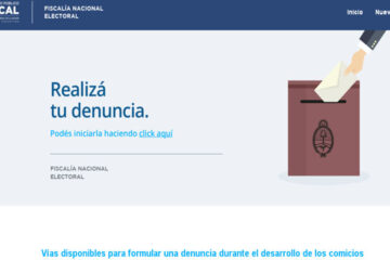 Habilitan una web para denunciar irregularidades en las elecciones