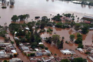Baja el río Uruguay pero preocupa la crecida del Paraná