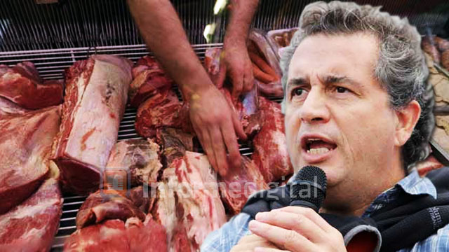 Etchevehere culpa a supermercados y carnicerías por el precio de la carne