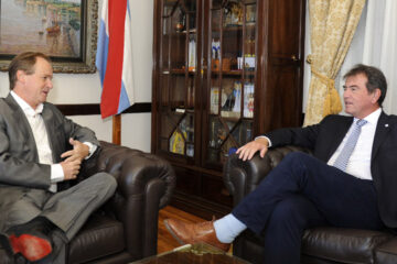 Catrillón respaldó a Bordet para que reformen su ley