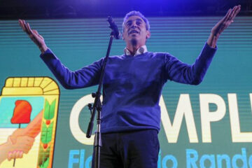 Un entrerriano en el asado de Randazzo y el PJ Federal