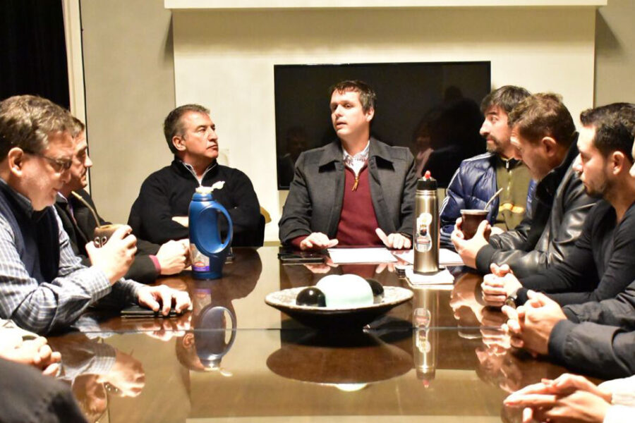 Urribarri, Cresto y Giano encabezaron una reunión política en Concordia