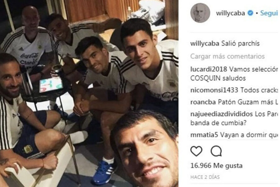 Parchís, el entretenimiento favorito de los jugadores de la Selección (arquero entrerriano puso a jugar a sus compañeros)