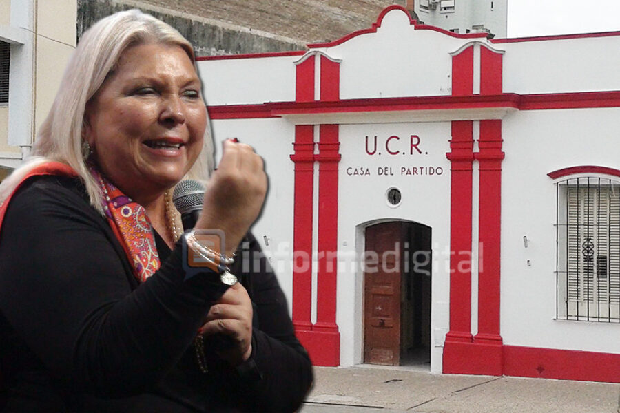 La UCR local salió después de la nacional a repudiar a Carrió