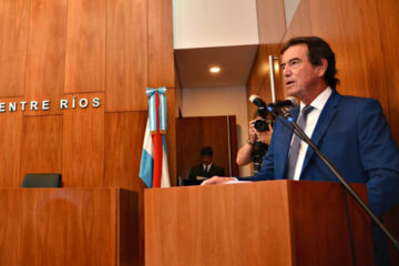 Castrillón pide más cargos para la Justicia entrerriana