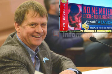 Koch lanzó su campaña al 2019 con un cartel en contra