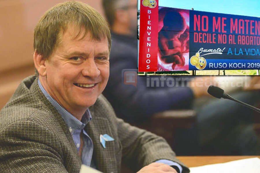 Koch lanzó su campaña al 2019 con un cartel en contra