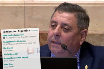 De Angeli es tendencia nacional y le pegan hasta desde el PRO