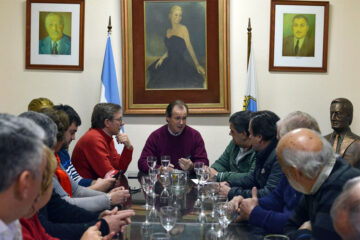 Bordet ratificó como presidente del partido la reforma electoral