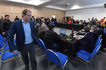 Prioridad (encuentro del gobernador de Entre Ríos con intendentes de Cambiemos)