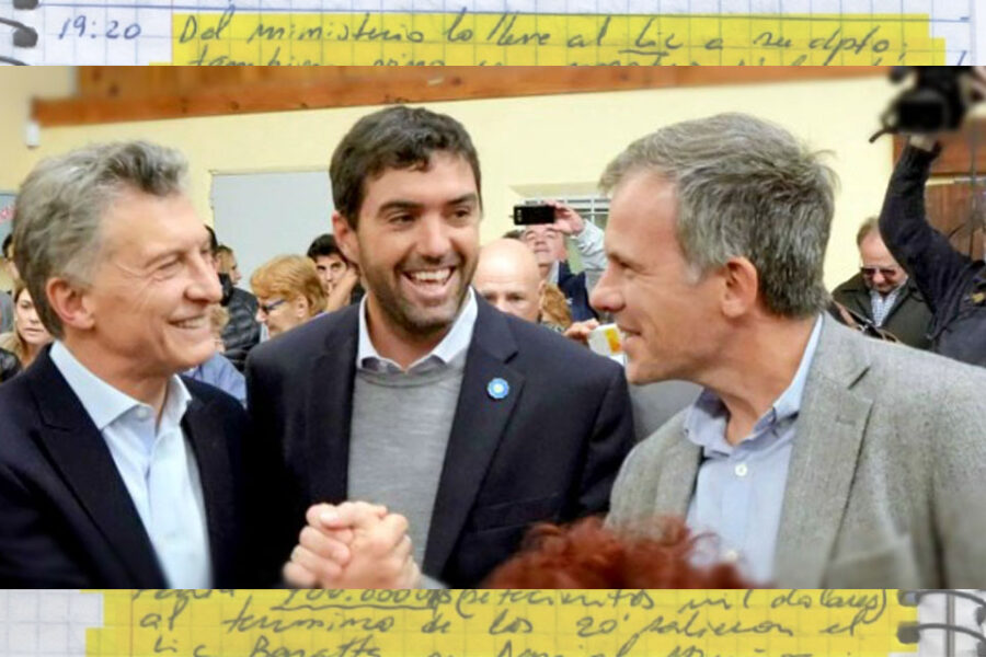 El primo del entrerriano en los cuadernos es 2 del Anses y tuitea en su contra