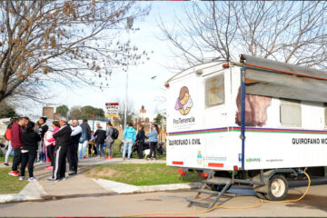 Operativo de Salud Animal en Padre Kolbe