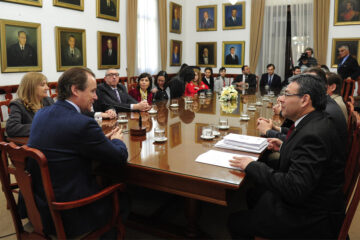 Gobierno provincial y Colegio trabajan en nueva ley orgánica