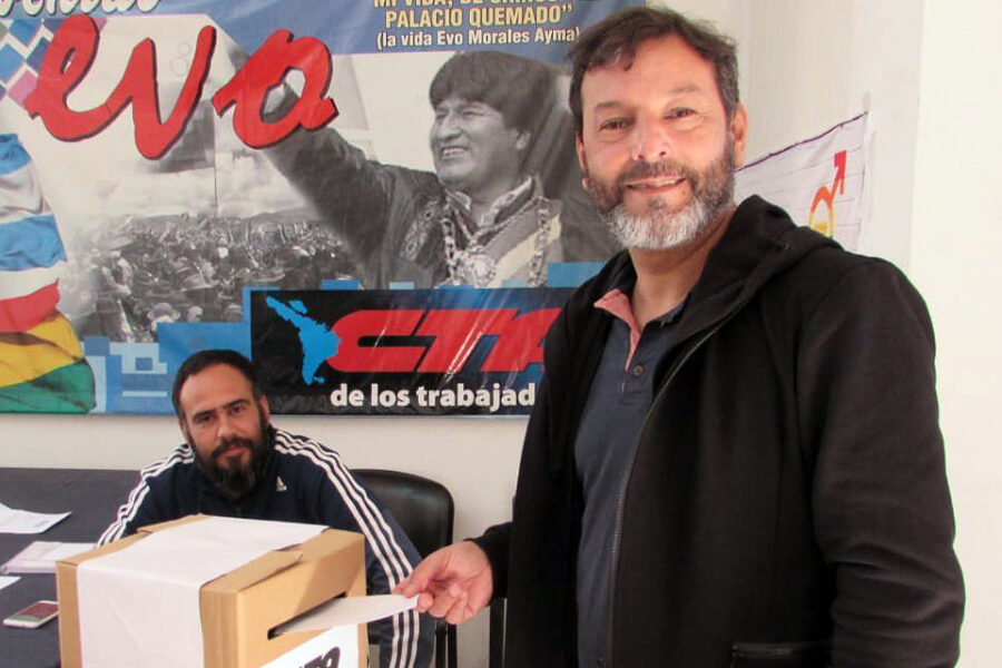 Elízar es el nuevo titular de la CTA entrerriana de Yasky