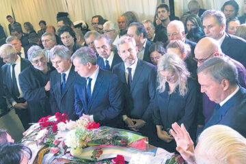 Ultimo adiós a De la Sota (presencia del entrerriano Frigerio)