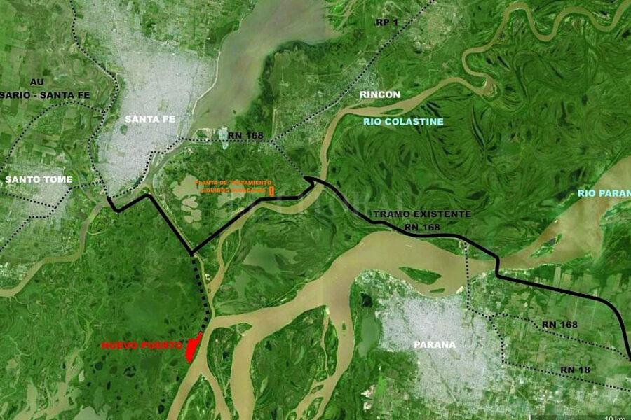 El puente Paraná-Santa Fe figura en el Presupuesto 2019