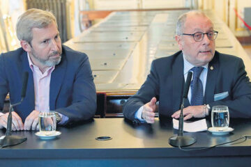 “Mira hacia el futuro y no al pasado” (referencia al entrerriano Frigerio)