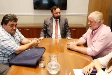 Allende comprometió el apoyo de UPCN a Quinodoz