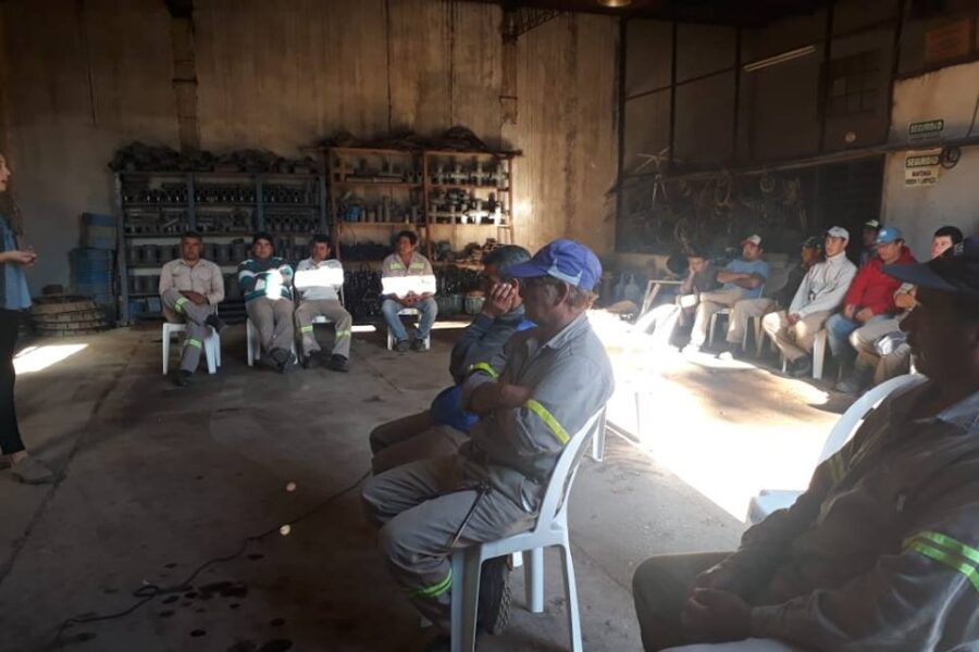 Taller para personal municipal, en Prevención de la Violencia