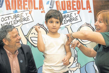 Todavía faltan vacunarse contra el sarampión y la rubéola 750 mil niños (el nivel de cobertura en Entre Ríos)