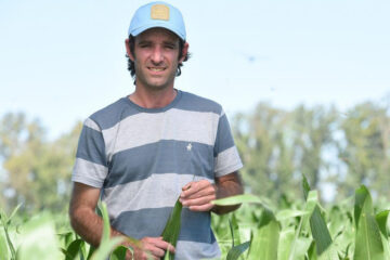 Sufrió la sequía y cobró: “Me llamaron antes de que hiciera el reclamo (referencia a Entre Ríos)