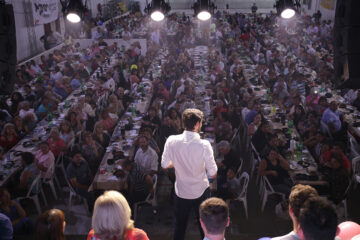 Gainza cerró el año mostrando su convocatoria