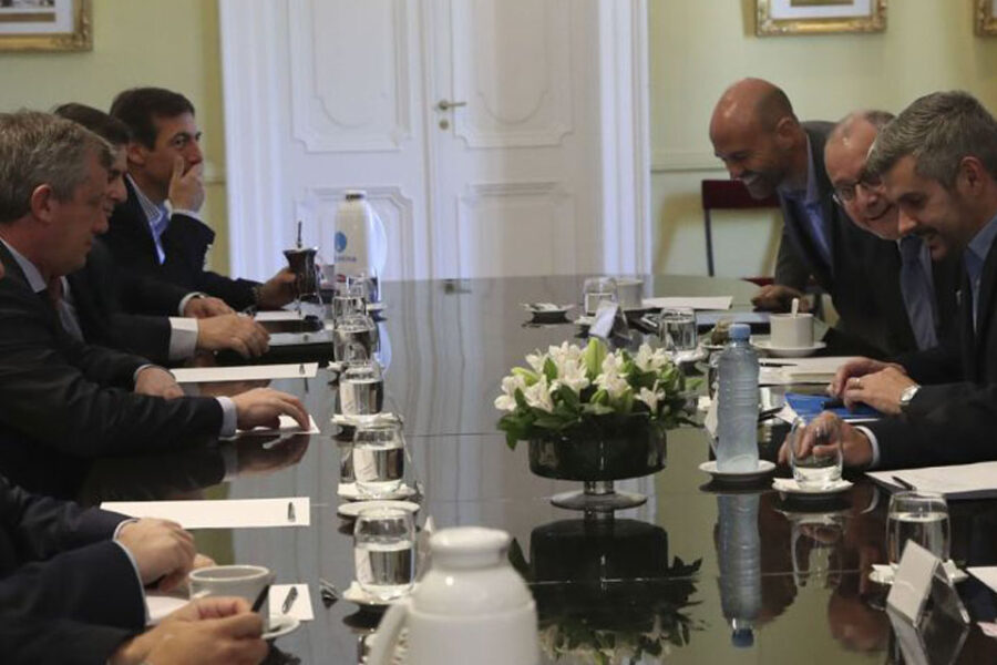 Los ministros de Macri despidieron el año y pidieron “no generar falsas expectativas” (el entrerriano Frigerio analizó la economía)