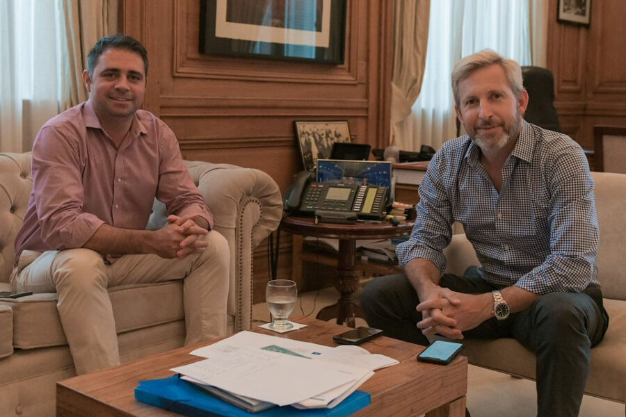 Frigerio recibió a un intendente entrerriano aliado
