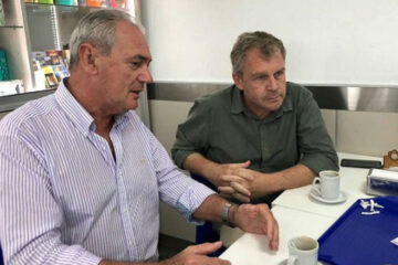 Benedetti y Galimberti coincidieron en competir