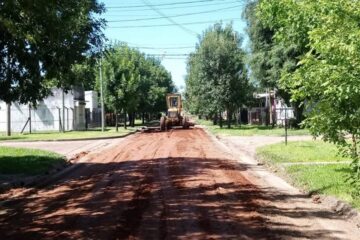 El municipio continúa con la recuperación de la red vial