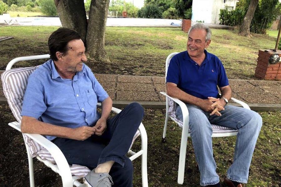 Varisco también recibió a Benedetti