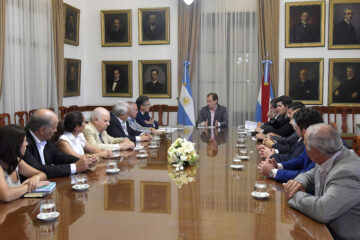 Qué hablaron los industriales y Bordet