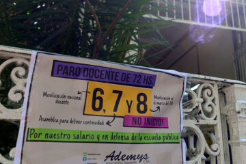 Tras el paro de 72 horas, se normalizan las clases y en Provincia los docentes esperan una nueva oferta (Entre Ríos mejoró la oferta)