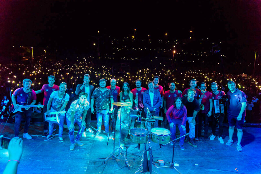 Los Totora deleitaron a miles de paranaenses en el Puerto