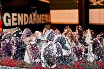 Incautan piedras semipreciosas (en Entre Ríos)