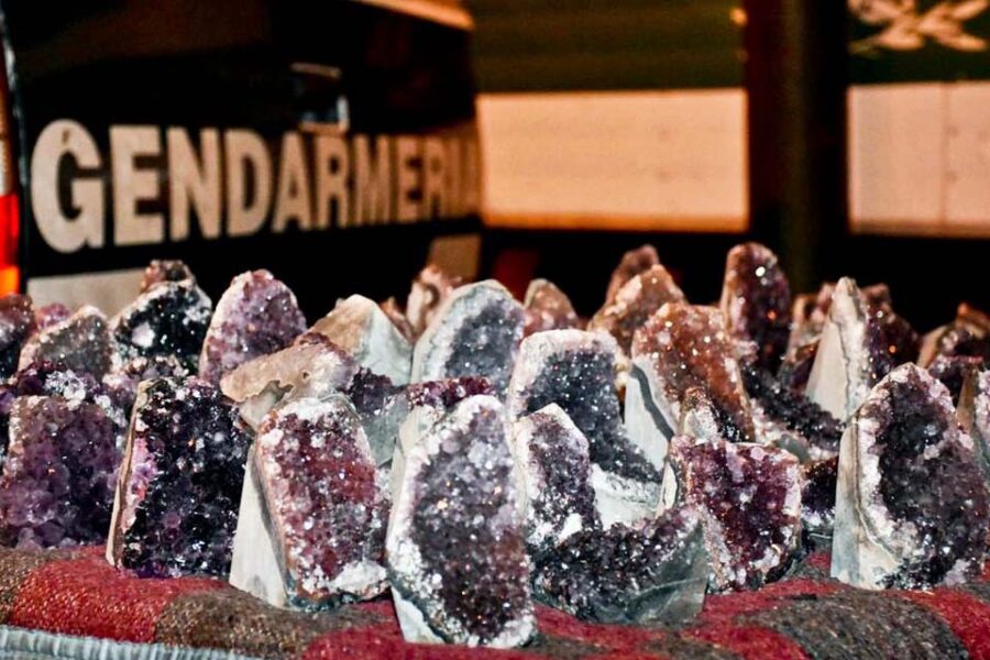 Incautan piedras semipreciosas (en Entre Ríos)