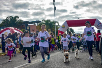 Las mascotas tuvieron su festejo en la Maratón “Animal Run”