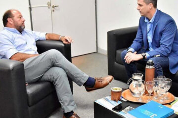 Bahler se sacó la foto con Cresto