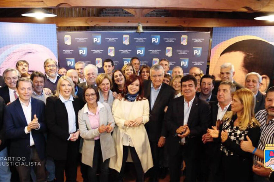 Urribarri en el regreso de Cristina al PJ después de 10 años