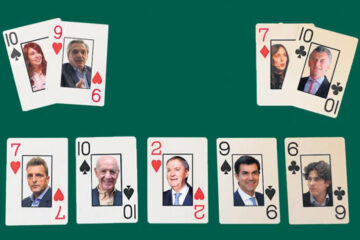 Barajar y dar de nuevo (referencia al gobernador de Entre Ríos)