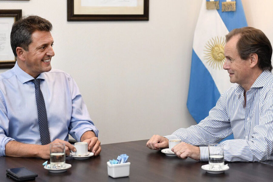 Bordet también se sacó la foto con Massa