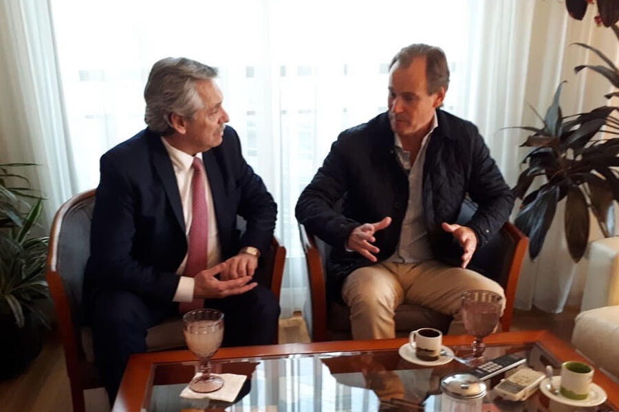 Alberto Fernández dijo que las listas son de Bordet