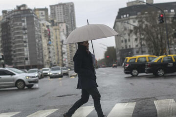 Este lunes llegan las lluvias y se termina el “veranito” en Buenos Aires (pronóstico para el sur de Entre Ríos)