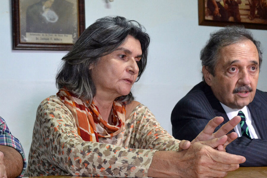 Una radical a favor de la designación de Alfonsín